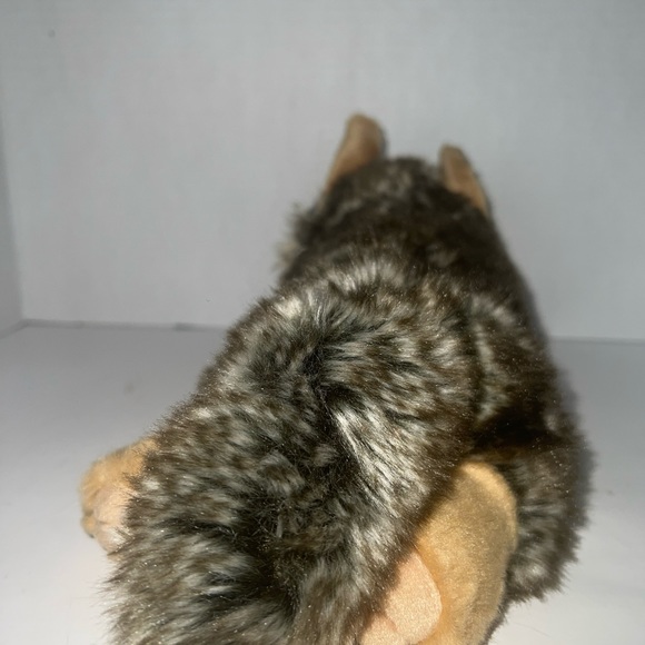 Miyoni by Aurora Plush Wolf Stuffed Animal Soft Brown Gray 13.5" #26264 - Picture 4 of 9